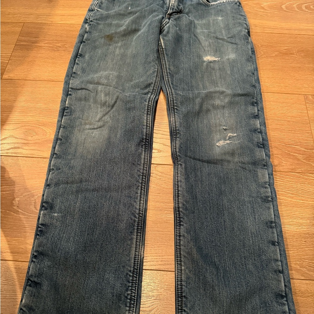 Carhartt fleece lined jeans, relaxed fit, men’s size 31x32